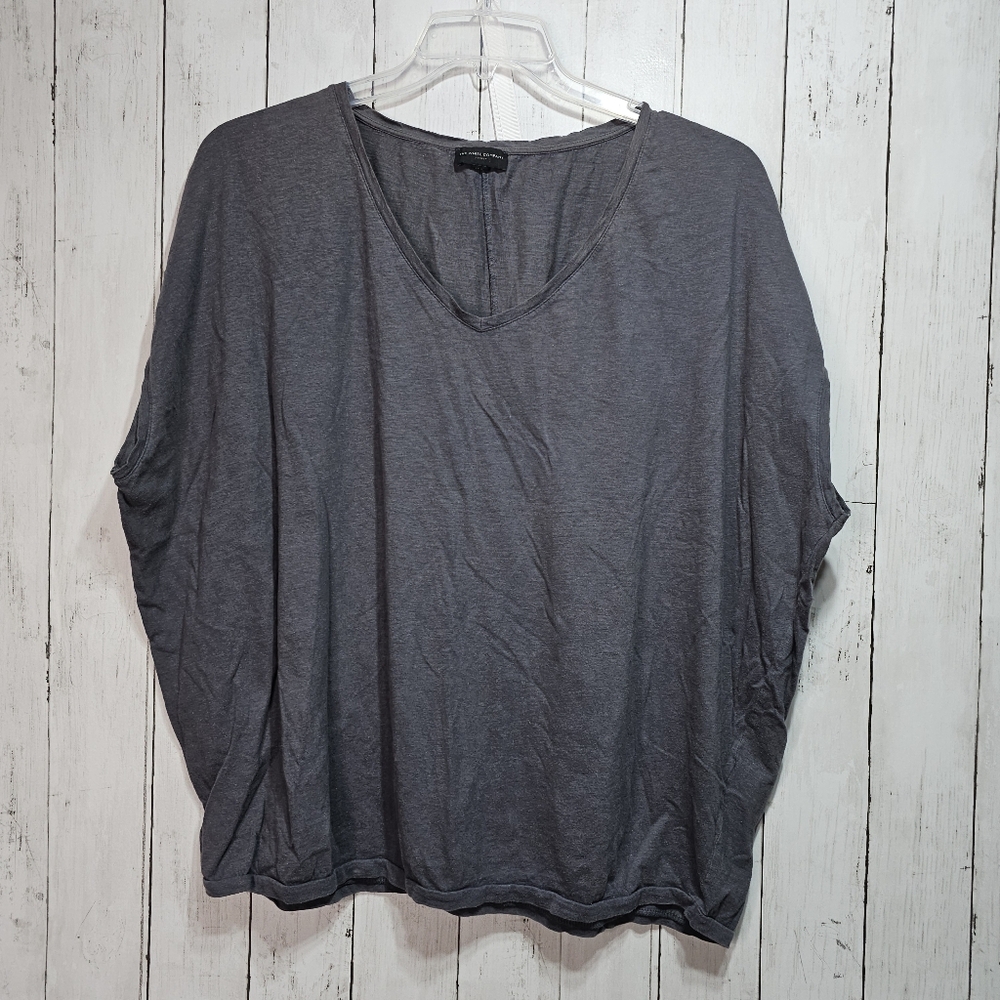 The White Company Gray Short Sleeve Tee